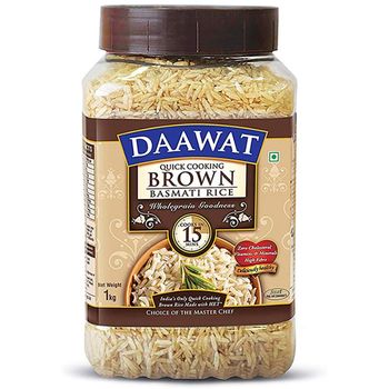 Daawat Brown Basmati Rice 1kg