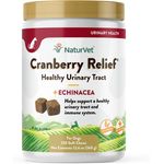 NaturVet Cranberry Relief Healthy Urinary Tract for Dogs (120 Soft Chews)
