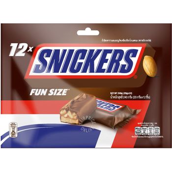 Snickers Chocolate Bar Funsize