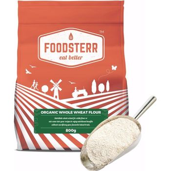 Foodsterr Organic Whole Wheat Flour 800g