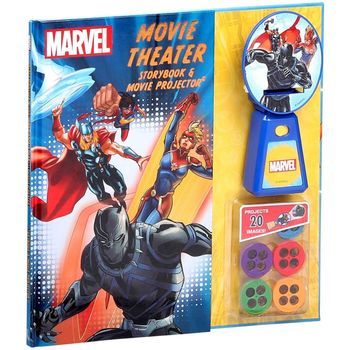 Simon & Schuster Movie Theater Storybook & Projector: Marvel Black Panther, Thor, and Captain Marvel