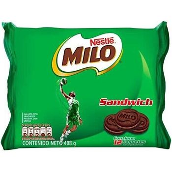 Nestle Milo Cookies Sandwich 12pcs 408g