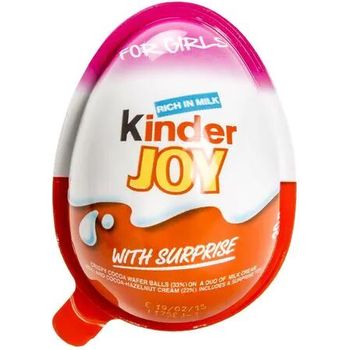 Kinder Joy Choco Egg For Girl 20g