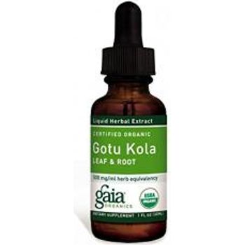 Gaia Herbs Gotu Kola Leaf 1 Ounce