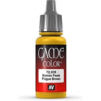 Vallejo Game Color Plague Brown Paint 17ml
