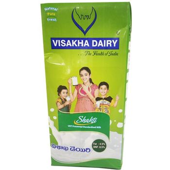 Visakha Dairy Shakti Uht Processed Standardised Milk 1l