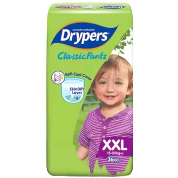 Drypers Classic Pantz Size XXL 15-25kg 36pcs