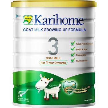 Karihome Goat Milk Growing Up Formula Stage 3 900g