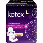 Kotex Total Protection Overnight Wing 32cm 6pcs