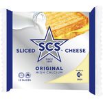 Scs High Calcium Sliced Cheese Original