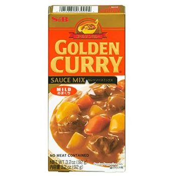 S&B Golden Curry Sauce Mix Mild 92g