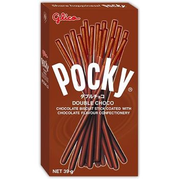 Glico Pocky Double Choco 10pcs 39g