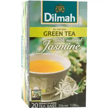 Dilmah Jasmine Petals Green Tea 20 Bags