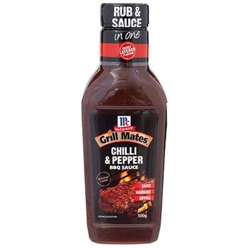 McCormick Chill And Pepper Bbq Sauce 500g