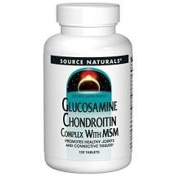 Source Naturals Glucosamine Chondroitin Complex with MSM, 120 Tablets