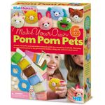 4M KidzMaker Make Your Own Pom Pom Pets