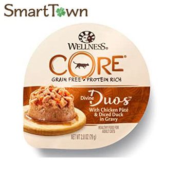 Wellness CORE Divine Duos Chicken & Duck Cat Food Cup, 79g