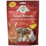 Oxbow Simple Rewards Baked Treats with Apple & Banana 85g