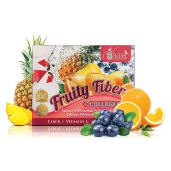 V'Asia Fruity Fiber Plus Collagen 10 Sachets 15g