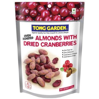 Tong Garden Almonds with Dried Cranberries 140g