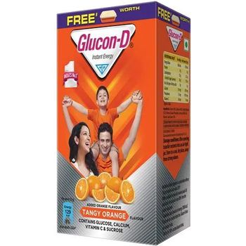 Glucon-D Instant Energy Health Drink Tangy Orange 450g
