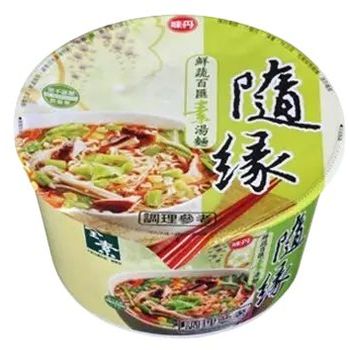 Weidan Suiyuan Fresh Vegetables Vegetarian Noodle Bowl 78g