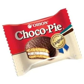 Orion Choco Pie Chocolate Coated Soft Biscuit 28g