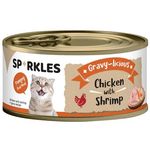 Sparkles Cat Gravy Licious Chicken With Shrimp 80g