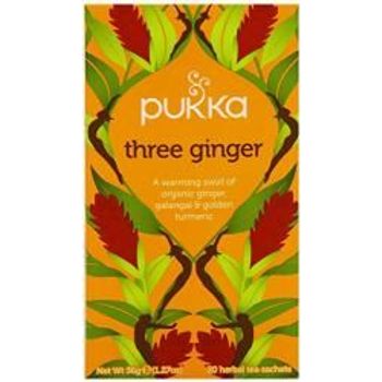 Pukka Three Ginger Teabags 20s