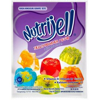 Nutri Jell Jelly Powder Grape 15g