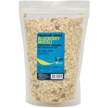 Dr Gram Organic Blueberry Muesli 400g