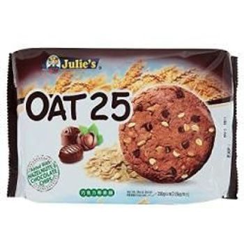 Julie's Oat 25 Cookies Hazelnuts Chocolate Chips