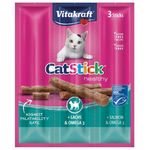 Vitakraft Cat Stick Mini Salmon With Omega