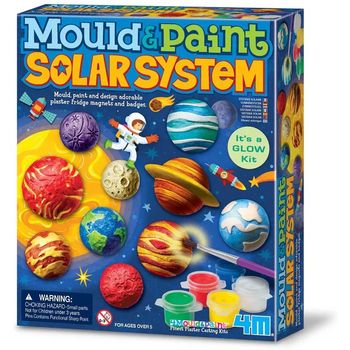 4M Mould & Paint Glow-In-The-Dark Solar System