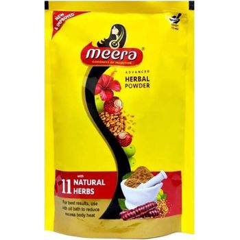 Meera Hairwash Powder Herbal 80g
