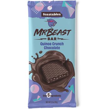 Feastables Mr Beast Quinoa Crunch Chocolate Bar 60g
