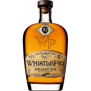 WhistlePig 10 Year Old Straight Rye Whiskey 750ml
