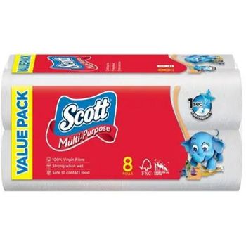 Scott Value Pack Kitchen Towels 55 Sheets 8S