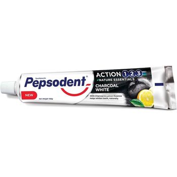 Pepsodent Action123 Charcoal Whitening Toothpaste 160g