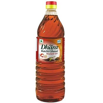 Dhara Kachi Ghani Mustard Oil 1L