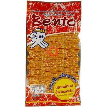 Bento Squid Seafood Snack Namprik Thai 20g