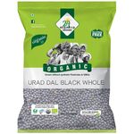24 Mantra Organic Black Whole Urad Dal 500g