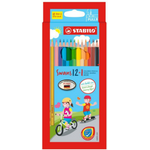 Stabilo Swans 12+1 Coloured Pencils 1870/13