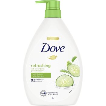Dove Go Fresh Touch Body Wash Cucumber And Green Tea 1l