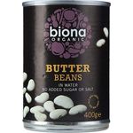 Biona Organic Butter Beans 400g