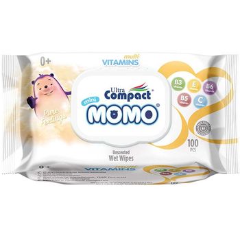 Compact Momo Children's Wet Paper 100pcs