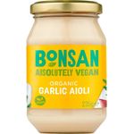 Bonsan Organic Garlic Aioli Vegan Dressing 235g