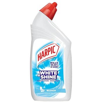 Harpic White And Shine Disinfectant Toilet Cleaner Bleach 500ml