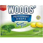 Woods' Peppermint Lozenges Lemon Sugar Free 6S