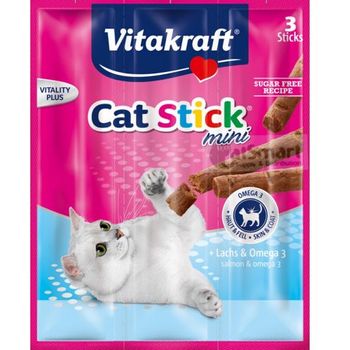 Vitakraft Cat Stick Mini Salmon 3 Sticks 18g